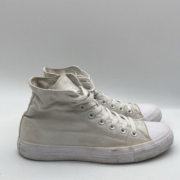 Womens Size 7.5 Converse CT All Star II Hi White Casual Shoe Sneaker Lightweight - Picture 1 of 9